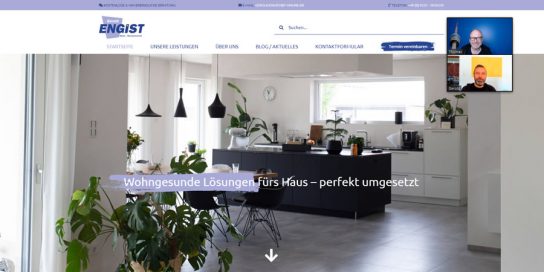 Website Gerold Engist: Maler, Blogger und Aufklärer