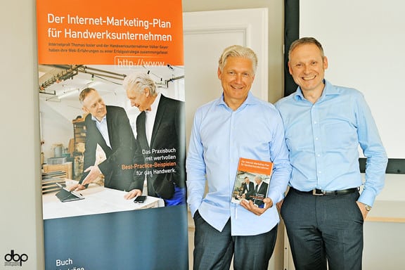 So fing es 2014 mit Internet-Marketing im Handwerk an: Volker Geyer und Thomas Issler