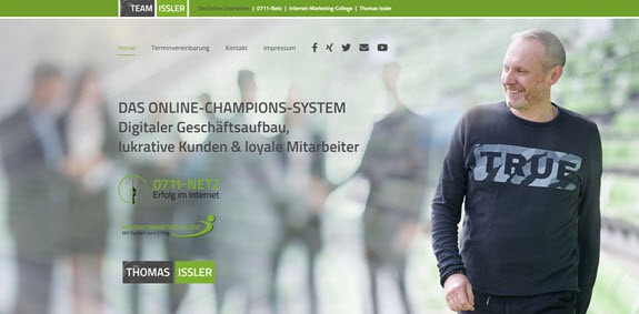 Team-Issler Website